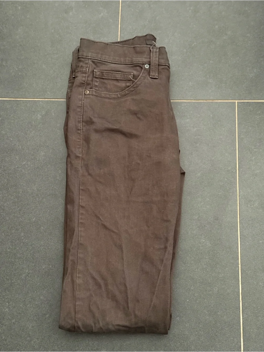Cody James Straight Leg Jeans 31x32 – Dark Brown / Charcoal